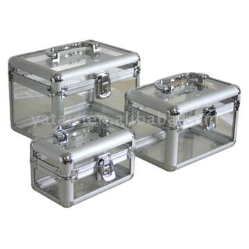 Transparent Cosmetic Case Sets